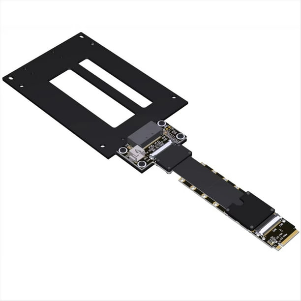 Cable de Extensión F47SD M.2 NVMe A SSD E1.S/E3.S PCIe 5.0 X4 SFF-TA-1002, Alta Velocidad 128 Gbps, Profesional, 50 cm