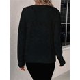 thumbnail image 6 of Sweaters for Women Fall Winter V Neck Button Down Cute Sweater Jacket Knit Tops Black S, 6 of 8