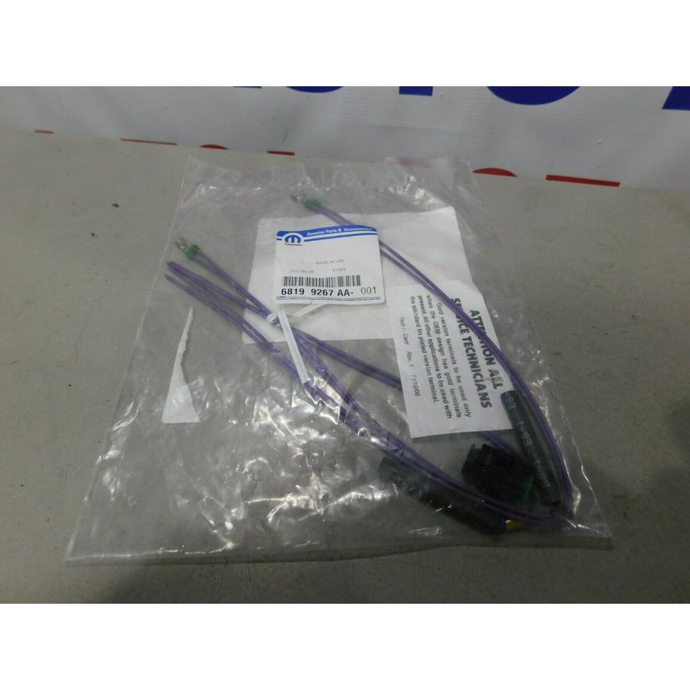 WIRING 2 WAY ELECTRICAL BODY WIRING HARNESSES ***PART NUMBER 68199267AA