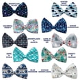 thumbnail image 2 of Mirage Pet 1307-BT Winter Bear Tracks Pet Bow Tie, 2 of 11