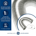 thumbnail image 4 of GE Appliances 4" x 8' Flexible Metal Dryer Duct, WX08X10086, UL Listed, 4 of 7