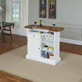 thumbnail image 2 of Home Styles Americana Home Bar in White Oak, 2 of 5
