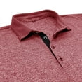 thumbnail image 3 of ZZwxWA Henley Shirts for Men Short Sleeve Summer Shirts Quick Dry Breathable Golf Shirts Sports Outdoor T-Shirt, 3 of 6
