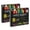 Neon, variant on Wipe-Kleen Liquid Chalk Markers Pastel Color- Set of 8 - for Bistro Signs, Blackboard, Whiteboard & Glass- Reversible Bullet or Chisel Tip
