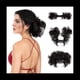 thumbnail image 4 of Pieza de Pelo de MoñO Desordenado, Peine Lateral, Clip en MoñO de Pelo, Postizo Updo Despeinado para Mujeres, Updo Despeinado Ajustable D, 4 of 5
