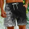 thumbnail image 6 of Miqool Mens Big & Tall Swim Trunks Quick Dry Breathable Swim Shorts Hawaiian Beach Shorts Swimwear Bathing Suits Board Shorts with Pockets, 6 of 8