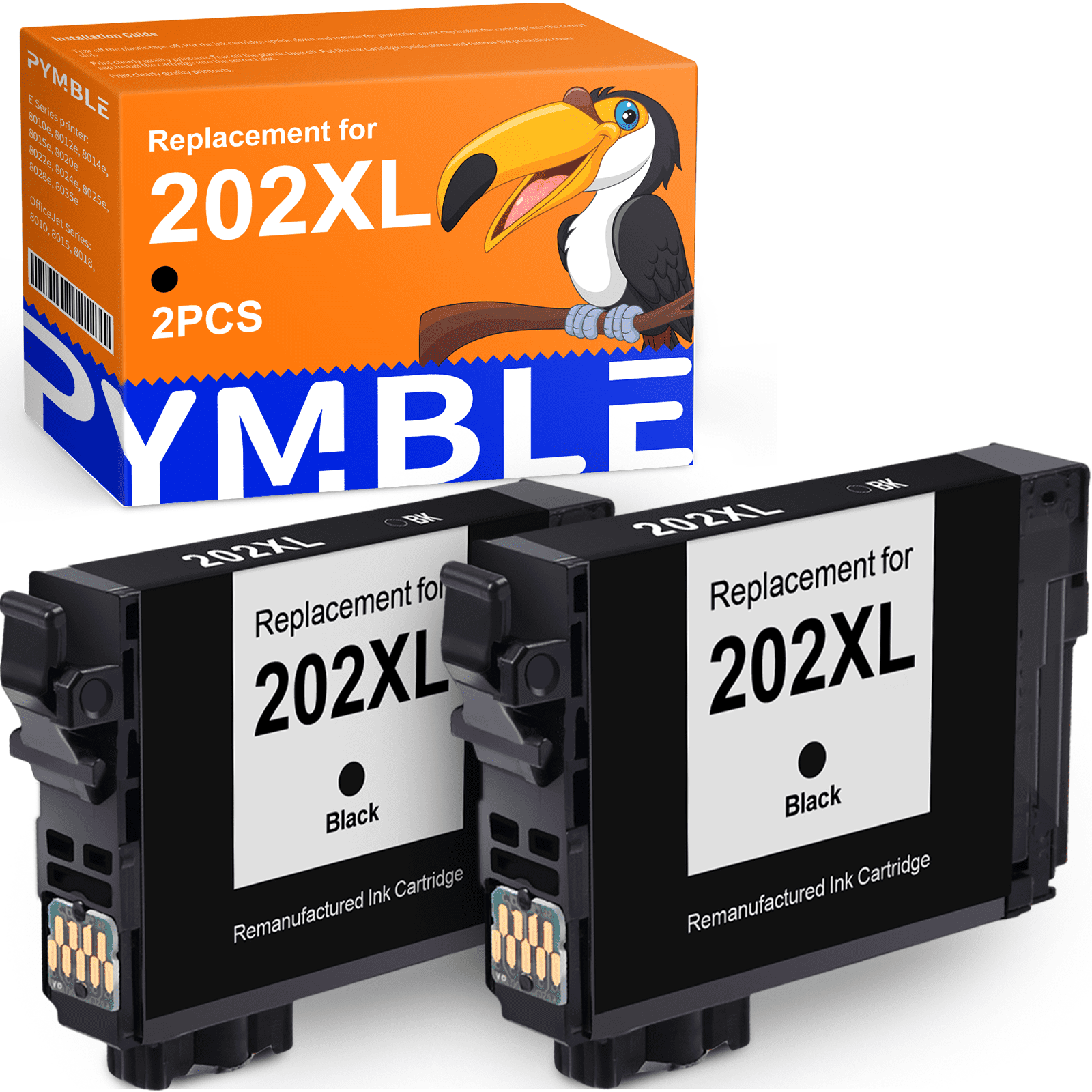 Pymble 202 202xl T202xl T202 Ink Cartridge To Epson Workforce Wf 2860 Expression Home Xp 5100 2 1550