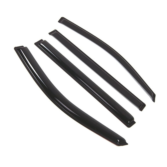 TuningPros Outside Mount Window Visor Deflector Smoke Tinted 4 Pcs Set For 2015-2016 GMC Yukon XL