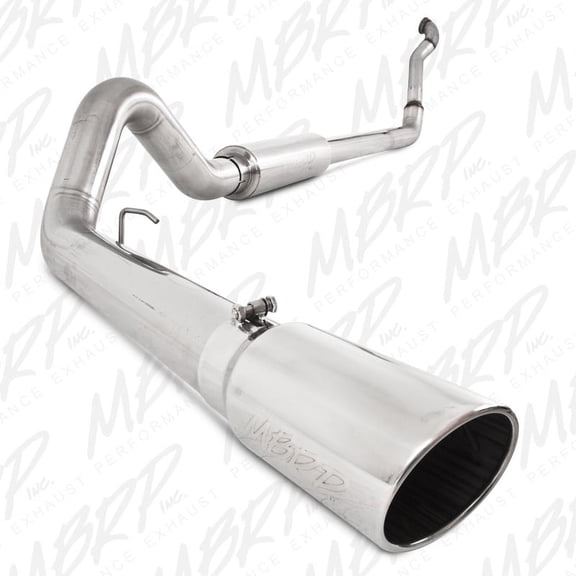 MBRP Single Side Off-Road Muffler for 1994-1997 Ford F-250/350 7.3L Turbo