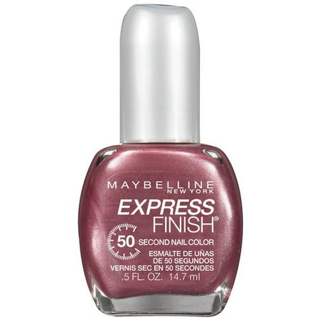 Maybelline New York Express Finish 50 Second Nail Color, 250 Berry Boucle