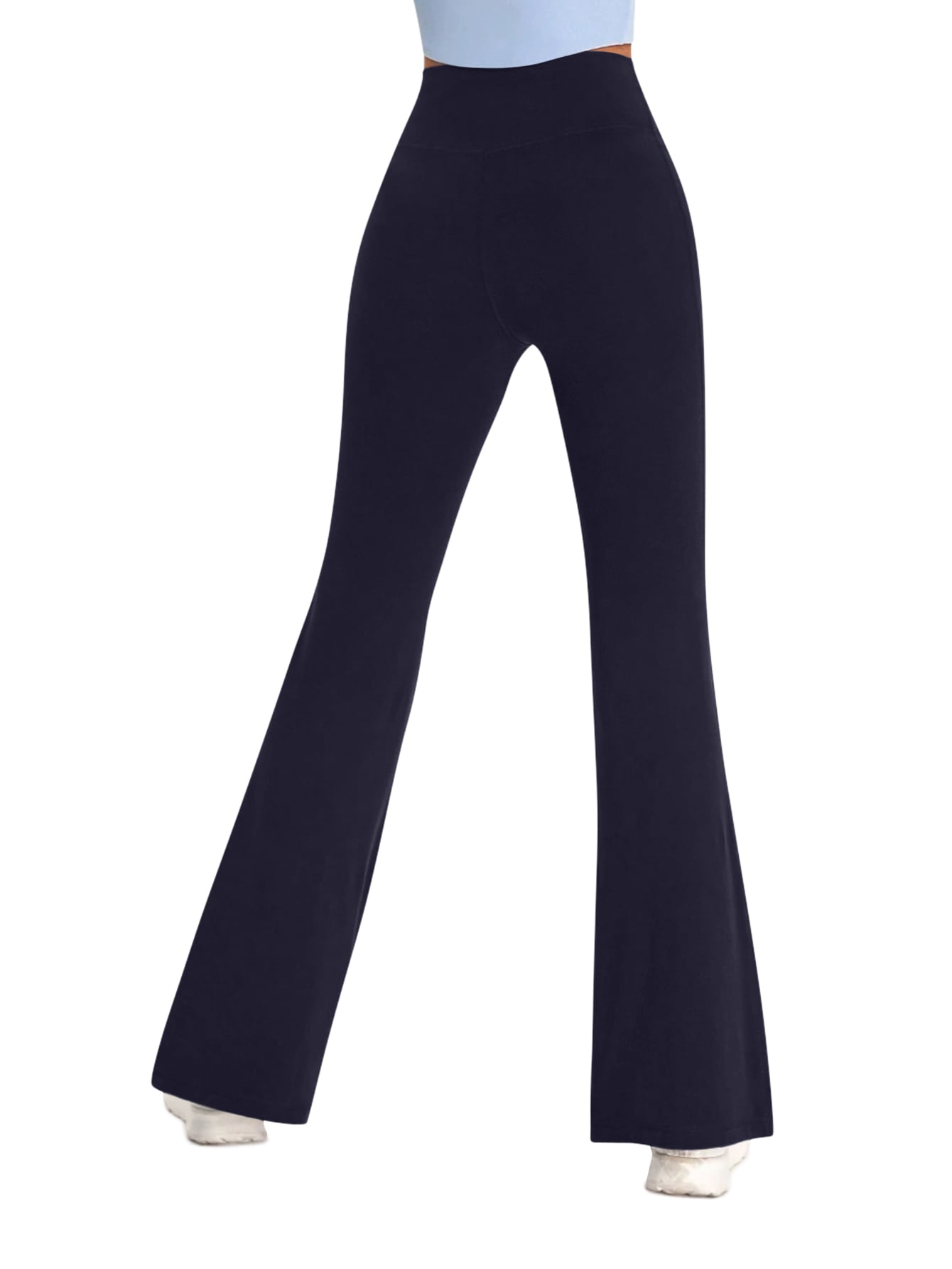 Sweet Hearts 3-Pack Flare Leggings for Women- Crossover Yoga Pants Women’s Clothing Made in USA