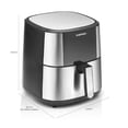 thumbnail image 4 of Freidora de aire Chefman 8Qt acero inox con divisor de canastilla, 4 of 4