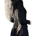 thumbnail image 3 of Kmbangi Women Close-fitting Hooded Dress, Wings Printed Pattern One-piece, 3 of 7