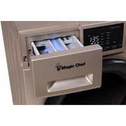Magic Chef 2.7 cu. ft. 120-Volt Gold All in One Ventless Electric Washer Dryer Combo in Gold