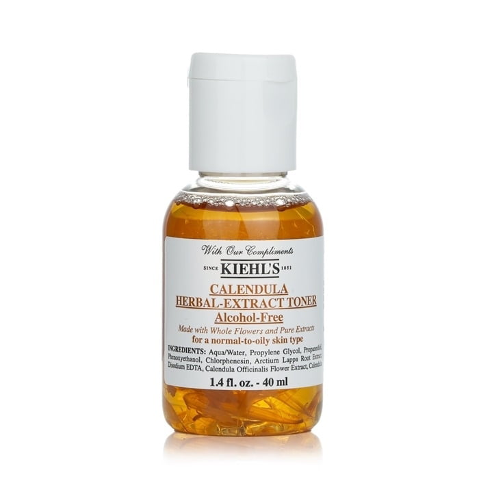 Rute Manners Uforudsete omstændigheder Kiehl's Calendula Herbal Extract Alcohol-Free Toner - For Normal to Oily  Skin Types 40ml/1.4oz - Walmart.com