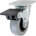 thumbnail image 1 of 2 in. Swivel Caster With Brake, Gray, 1 of 1