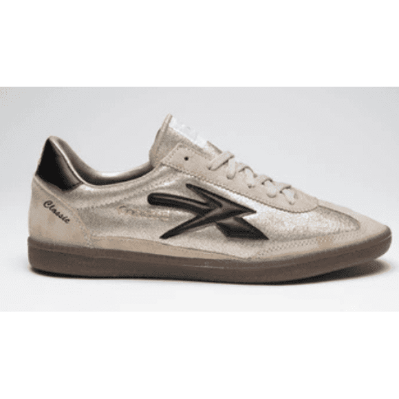 TENIS CONCORD CASUAL ICON DORADO PIEL ESTILO CS202SG