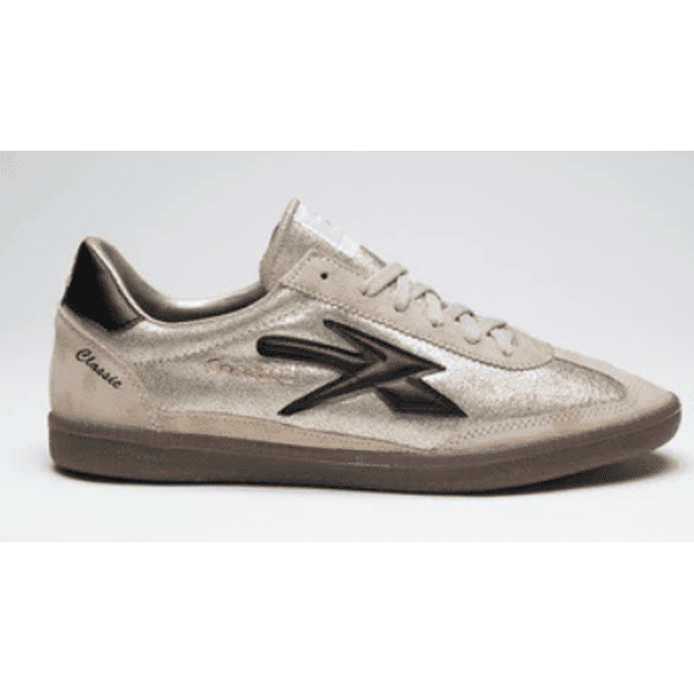 TENIS CONCORD CASUAL ICON DORADO PIEL ESTILO CS202SG