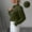 A811 Army Green, variant on Blouse for Women Lapel Long Sleeve Fashion Loose Fit Pearl Beaded Button Down Shirt Soft Breathable Workwear Elegant Office Business Casual Tops