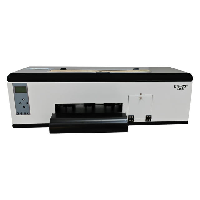 DTF Transfer Printer A3 TX800 T Shirt Printer White Ink Hot Stamping Printer 110V