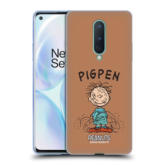 Head Case Designs Officially Licensed Peanuts Characters Pigpen Soft Gel Case Compatible with OnePlus 8 5G