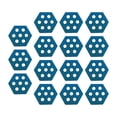 thumbnail image 2 of Almohadillas de tracción hexagonales para tabla de surf, alfombrilla antideslizante para cubierta, 15 piezas Azul Zulema Almohadillas para tablas de surf, 2 of 8