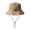 Khaki, variant on HOMEIORA Waterproof Bucket Rain Hat with Chin Strap Quick Dry Packable Boonie Sun Hat Safari Hat UV Protection - Khaki, 1 Pack