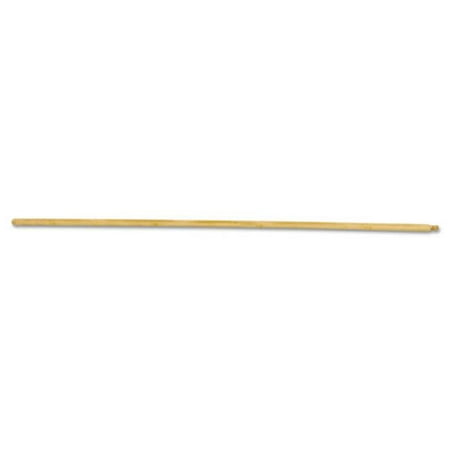 Boardwalk 121 Threaded End Broom Handle, Lacquered Hardwood, Natural - 54 L x 0.94 Dia.