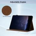 thumbnail image 6 of Dteck for for iPad Mini 7 (A17 Pro) 2024,iPad Mini 6 Generation 8.3 Inch Case 2021, Premium PU Leather Card Slots Adjustable Stand Cover with Auto Sleep/Wake Feature Protective Case, Brown, 6 of 7
