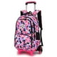 thumbnail image 2 of Mochila con ruedas para niñas, ideal para escuela primaria, secundaria y viajes., 2 of 7