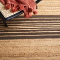 thumbnail image 6 of SAFAVIEH Natural Fiber Seanna Striped Area Rug, Natural/Brown, 8' x 10', 6 of 11