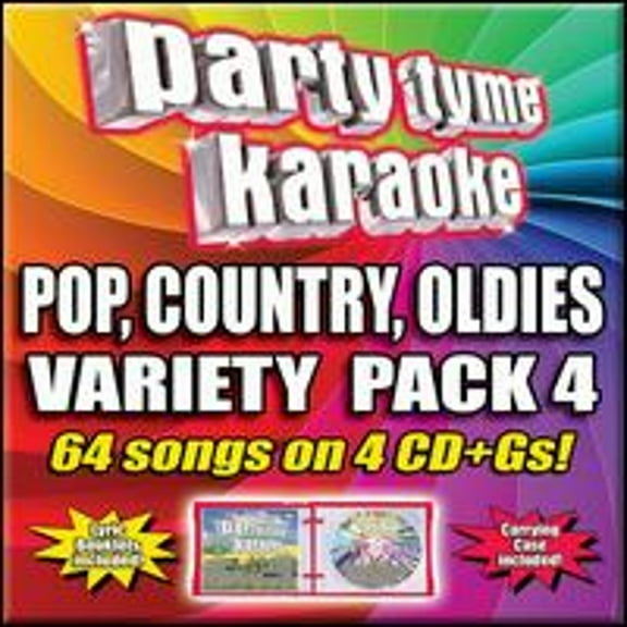 Pre-Owned Party Tyme Karaoke - Variety Pack 4 [4 CD] (CD 0610017445628) by Karaoke