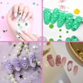 thumbnail image 2 of 6PCS Nail Art 3D Molde de silicona para tallar, acrílico UV Gel Nail Manicure Molde de silicona, DIY Decoración de uñas Herramientas de pedicura para niñas Dama, 3D Relieve de flor, Forma de corazón oso de fresa  Electrónica, 2 of 5