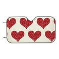 thumbnail image 7 of Balery Love Print Car Windshield Sun Shade,Windshield Sunshade for Car Pickup Truck SUV Accessories-Small, 7 of 7