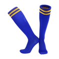 thumbnail image 3 of Calcetines de fútbol finos para adultos, calcetines deportivos de rayas altas para hombre, calcetines largos, calcetines de entrenamiento transpirables que absorben el sudor, 3 of 4