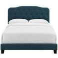 thumbnail image 5 of Modway Amelia Queen Upholstered Polyester Fabric Bed in Azure Blue Finish, 5 of 7