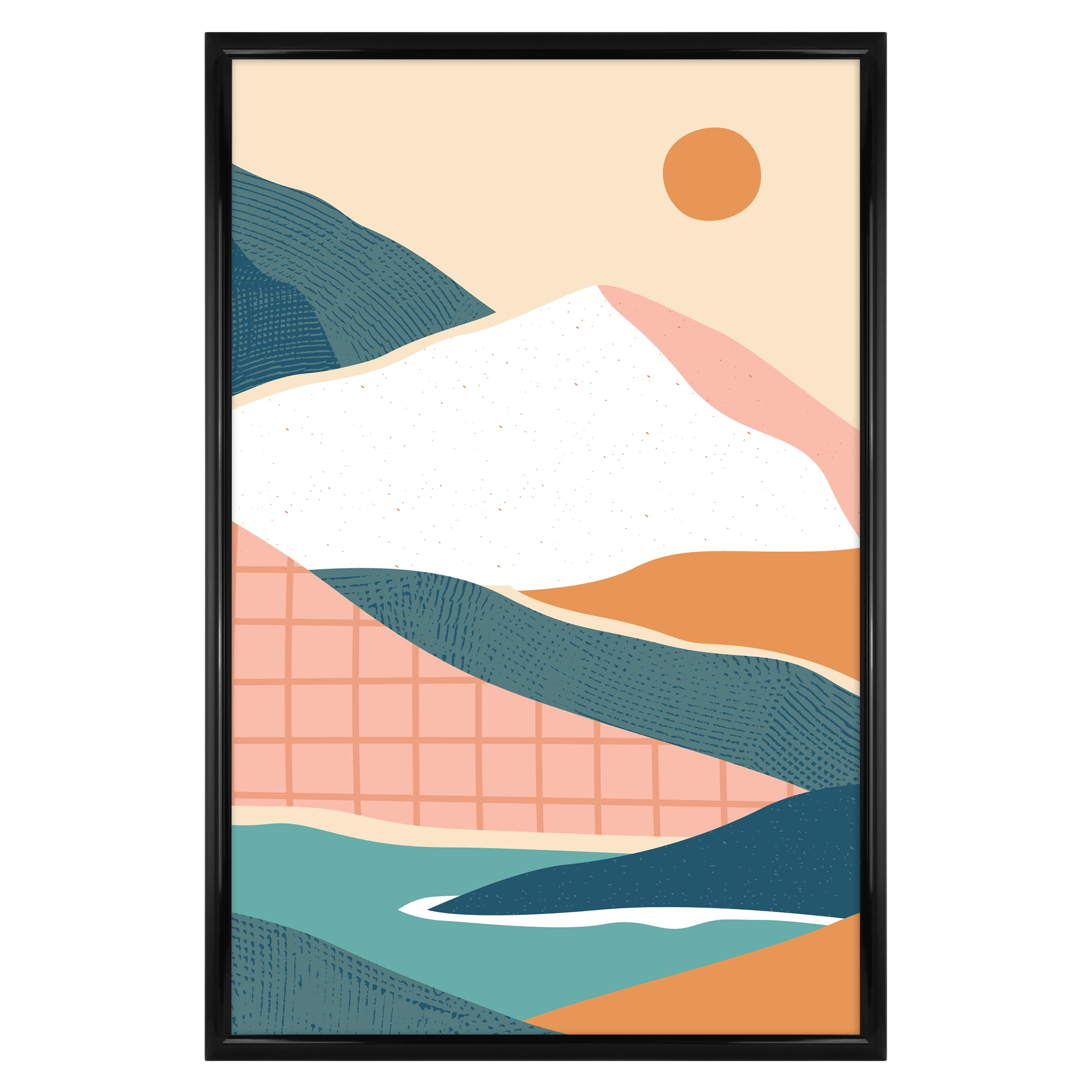 Mainstays 22x34 Trendsetter Poster and Picture Frame, Black