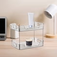 thumbnail image 4 of CVLNCYCLING Corner Shower Caddy,Organizer Bathroom Shower Shelves,Desktop Shelf Transparent Three-layer Household Storage Shelf for Bathroom,Kitchen,Countertop, 4 of 8