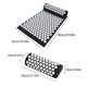 thumbnail image 5 of Sonducket Juego de 3 unidades de cojín de masaje, esterilla de acupresión para Yoga y juego de almohada, masajeador de pies y cuello, almohadilla de Uniforme atlético Negro Sonducket OD000146-05, 5 of 6