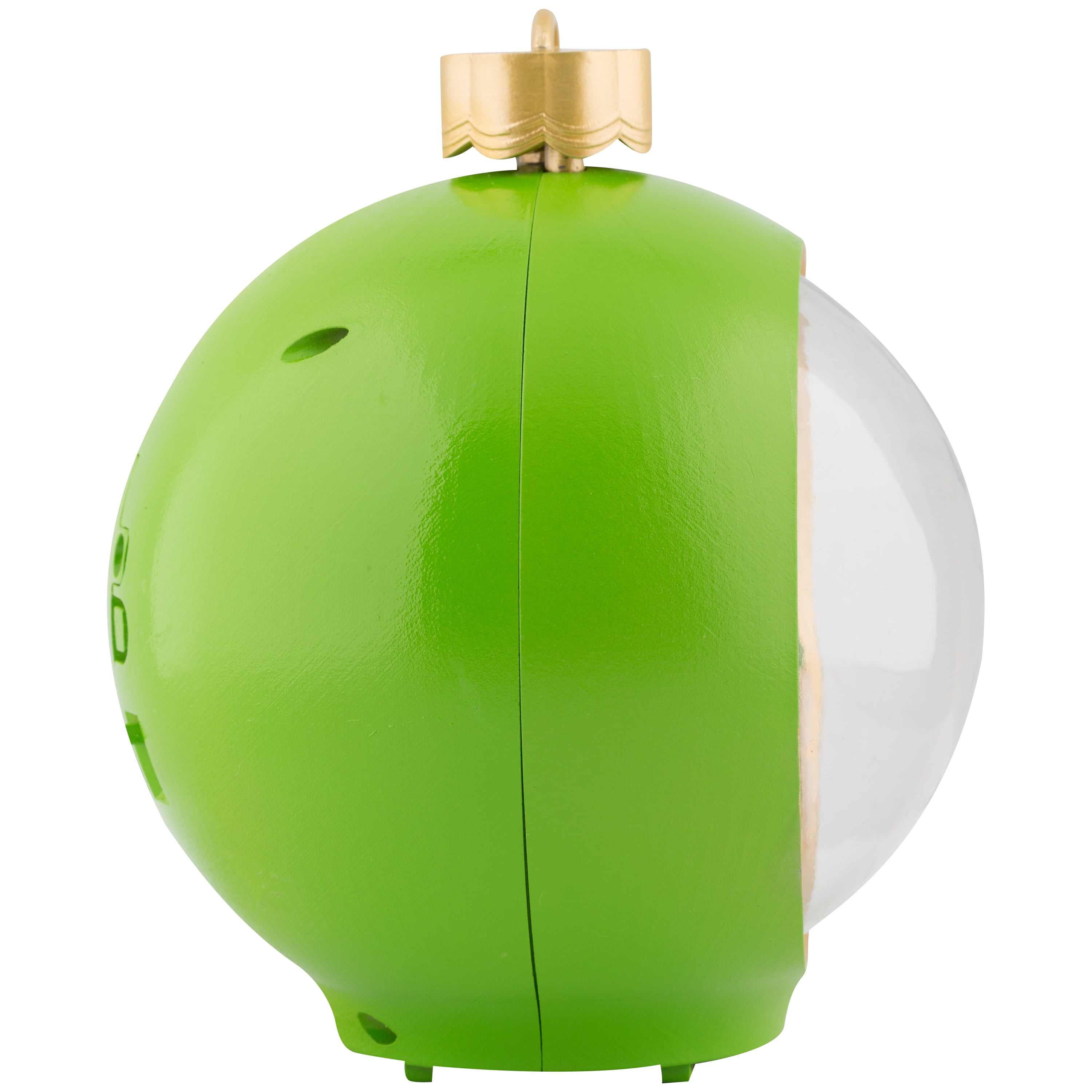 Ornement de décoration intérieure de Noël, boule à neige 6" Grinch de Dr Seuss, 13,5 cm x 13 cm x 16 cm x 0,32 kg