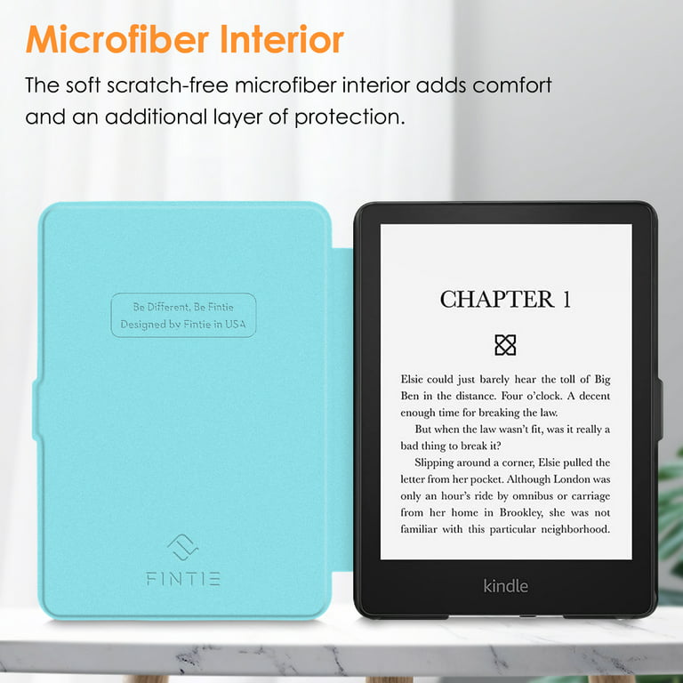   Kindle Case (11th Generation), Thin and Lightweight,  Foldable Protective Cover - Fabric : Everything Else