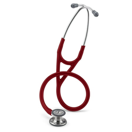 - 3M 6153 Littmann Cardiology IV Stethoscope Standard Finish Chestpiece, Burgundy, 27 in. (Box of 1)