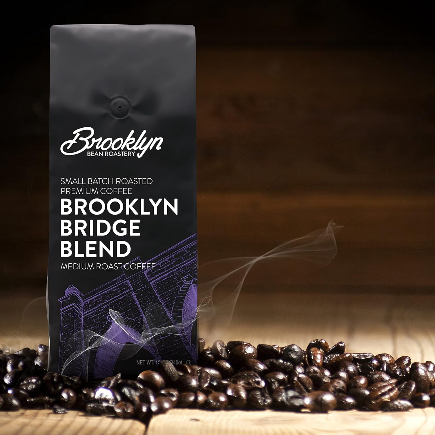 Brooklyn Bean Roastery Ground Coffee Variety Pack, Assorted Gift Sampler, 12 Oz. 6-Pack