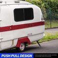 thumbnail image 4 of Push Window, Anti Oxidation Waterproof Polished RV Window Black Powder Coating Rounded Corner  for Engineering Car, 4 of 7