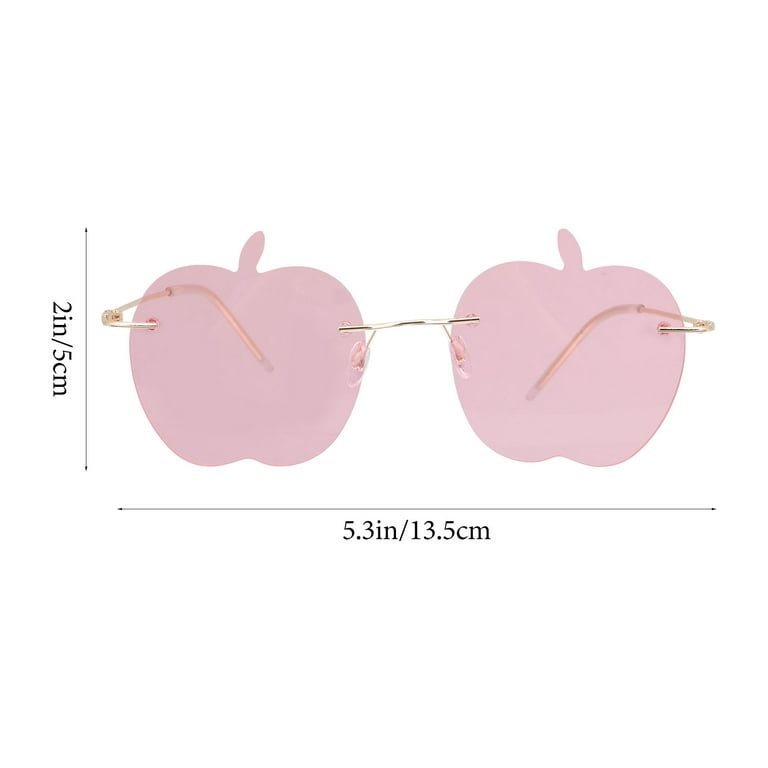 Frameless Sunglasses Apples Gafas Polarizadas Para Hombres Eyewear
