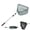 150cm/59.05inch, variant on Telescopic Landing Net Foldable Fishing Net, Extendable Aluminum Pole with Non-Slip Grip, Quick-Flip Open & Compact Storage for Pond Stream Lake Boat