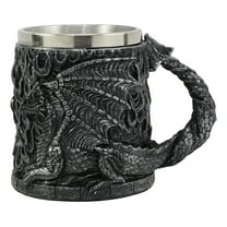 Ebros Alchemy Potion Medieval Flames Of Hell Fire Dragon Mug Beer Stein Tankard Coffee Cup 5.75"Long