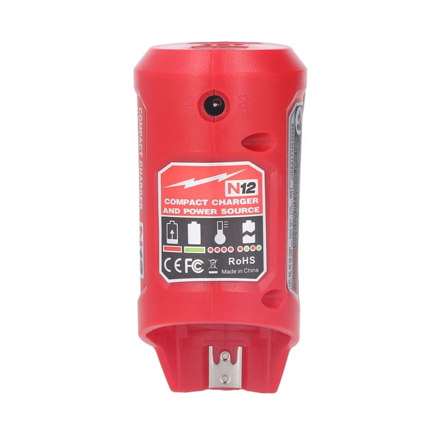 Compact Charger and Power Source 2.1A USB Port DC12V Socket Battery Charger Adapter for M12 N12