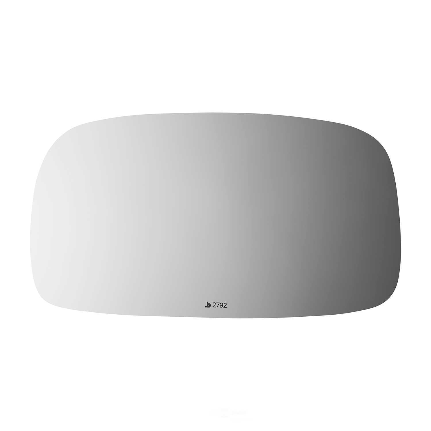 Burco Side View Mirror Replacement Glass - Clear Glass - 2792