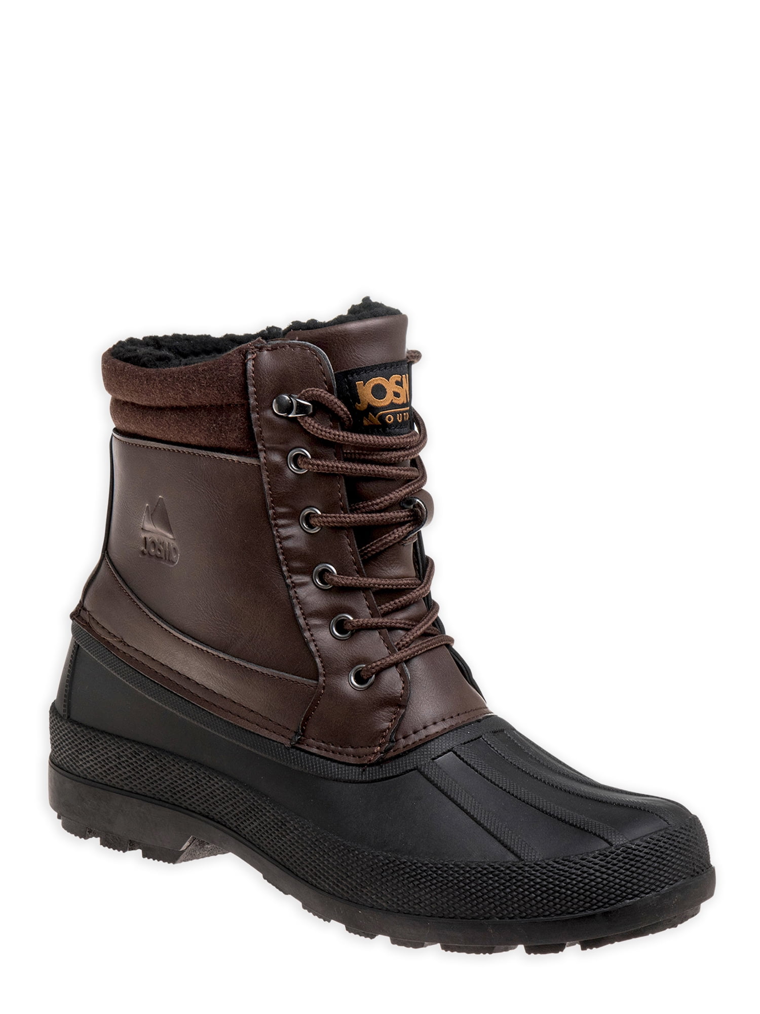 Josmo Outdoor Men's Brown Waterproof Winter Snow Boot, Size: 10.5